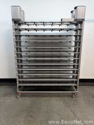 Lot of 3 Innovive Double Sided Ventilated Rodent Housing Systems