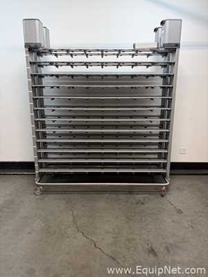 Lot of 3 Innovive Double Sided Ventilated Rodent Housing Systems