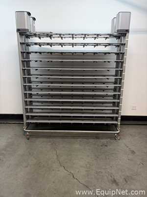Lot of 3 Innovive Double Sided Ventilated Rodent Housing Systems