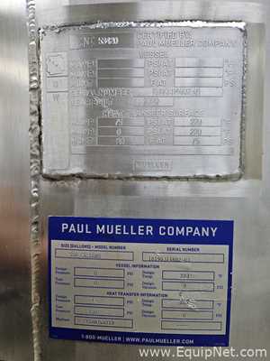 Tanque Paul Mueller Company 