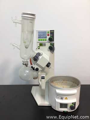 Buchi R-210 Evaporator With Vacuum Controller V-850 And Vacuum Pump V-700