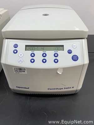 Lote de 2 Centrífuga para laboratorio Eppendorf 5424R