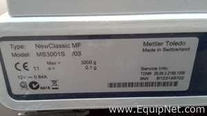lote de  2 Balança de Laboratório Mettler Toledo MS3001S