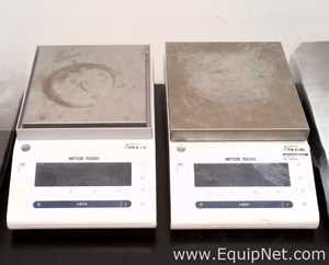 lote de  2 Balança de Laboratório Mettler Toledo MS3001S