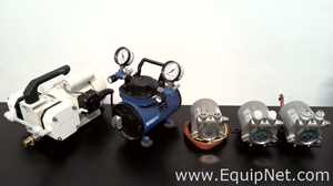 Lot of 5 Vacuum and Rotary Vane Pumps