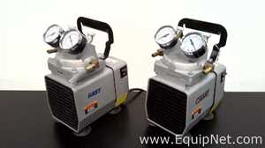 Lot of 2 Gast DOA-P704-AA Vacuum Pumps