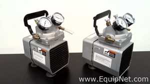 Lot of 2 Gast DOA-P704-AA Vacuum Pumps