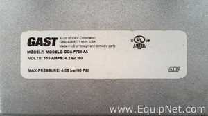 Lot of 2 Gast DOA-P704-AA Vacuum Pumps
