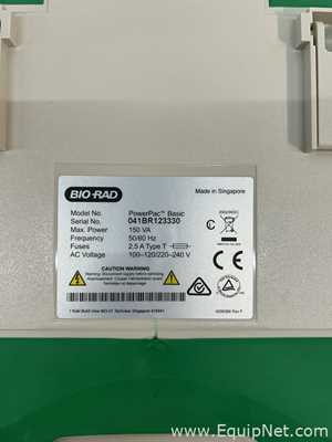 Electroforesis Bio-Rad PowerPac Basic