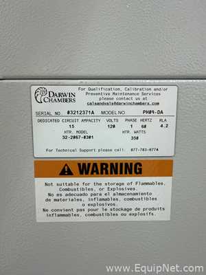 Darwin Chambers Company PH09-DA Climate Chamber