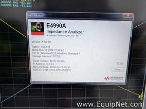 Keysight Technologies E4990A Electronic Testing and Measurement Equipment