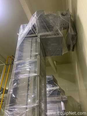 JERSA Hopper and L-Type Bucket Elevator Feeding System for ITW Shredded Meat Doser