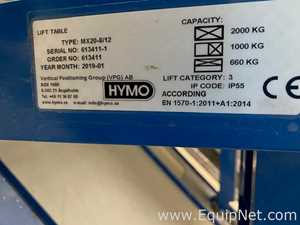 Hymo MX20-8/12 2000 KG Product lift
