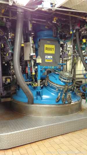 De Dietrich BE 2500 Glass Lined Reactor 4960 Liter