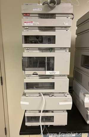 Agilent Technologies HPLC 1100 With Degasser, QuatPump, ALS, ALSTherm, Colcom And VWD