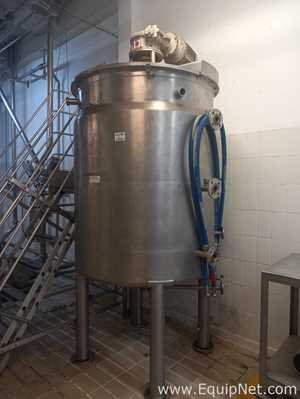 Stainless Steel 1600 Liter Tank with Agitator
