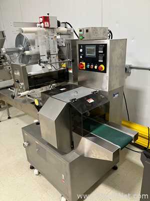 Embaladora de Fluxo PAC Machinery Group FW400HMI-ss