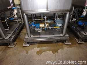 Contenedor Rectangular De Almacenamiento De Acero Inoxidable TransTore 518043 De 550 Galones