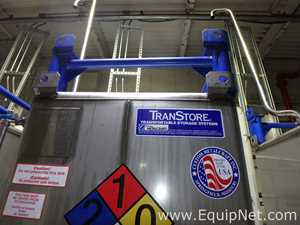Contenedor Rectangular De Almacenamiento De Acero Inoxidable TransTore 518043 De 550 Galones