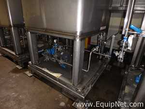 Contenedor Rectangular De Almacenamiento De Acero Inoxidable TransTore 518043 De 550 Galones