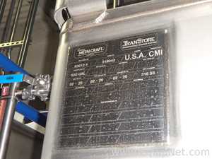 Contenedor Rectangular De Almacenamiento De Acero Inoxidable TransTore 518043 De 550 Galones
