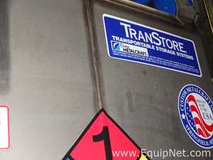 Contenedor Rectangular De Almacenamiento De Acero Inoxidable TransTore 518043 De 550 Galones