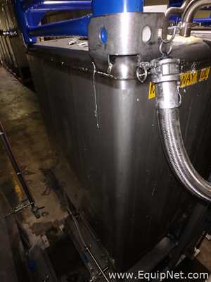 Contenedor Rectangular De Almacenamiento De Acero Inoxidable TransTore 518043 De 550 Galones