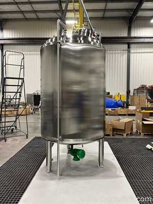 Unused Feldmeier Equipment 2500 Liter Insulated Mix Tank  VP-77016