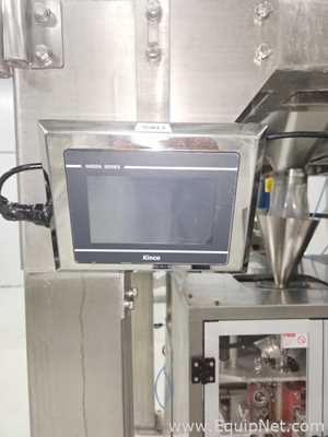 CAM Packaging Systems CV-420MN Twin Vertical Form Fill Seal Machines with Weigh Fillers