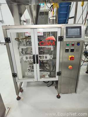 CAM Packaging Systems CV-420MN Twin Vertical Form Fill Seal Machines with Weigh Fillers