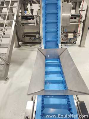 CAM Packaging Systems CV-420MN Twin Vertical Form Fill Seal Machines with Weigh Fillers