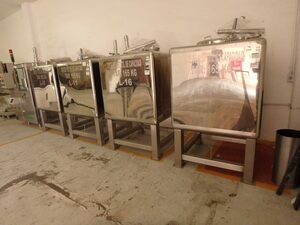 Caixa de Armazenamento aço inox  