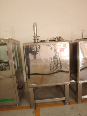 Caixa de Armazenamento aço inox  