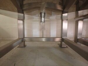 Caixa de Armazenamento aço inox  