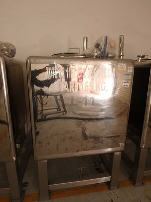 Caixa de Armazenamento aço inox  