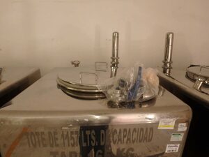 Caixa de Armazenamento aço inox  
