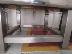 Caixa de Armazenamento aço inox  