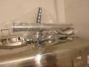 Caixa de Armazenamento aço inox  