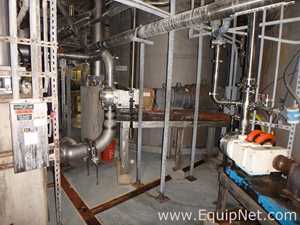 Recipiente de Mistura aço inox Stainless Fabrication Inc. Master Patch Mix Tank 03-T-01. 12.000 Galão
