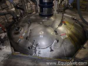 Recipiente de Mistura aço inox Stainless Fabrication Inc. Master Patch Mix Tank 03-T-01. 12.000 Galão