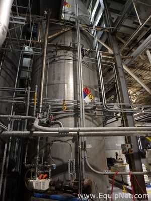 SFI Stainless Fabrication Inc. 26000 Gallon Master Batch Storage Stainless Steel Tank