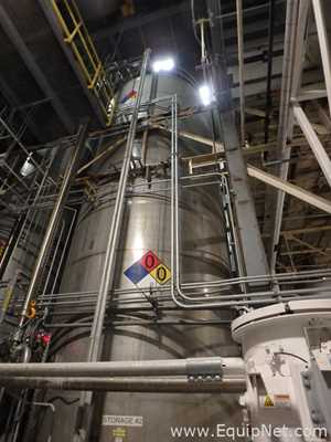 Stainless Fabrication Inc. Tanque En Inoxidable Para Almacenamiento De Lotes De 26000 Galones