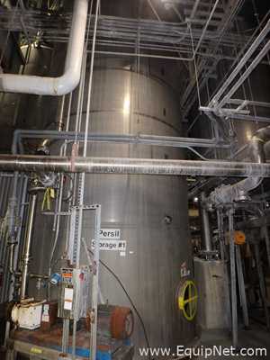 Stainless Fabrication Inc. Tanque En Inoxidable Para Almacenamiento De Lotes De 26000 Galones