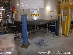 Sure Flow Inc. BF15089-0 Tanque De Almacenamiento De Acero Inoxidable Con Capacidad De 15000 Galones