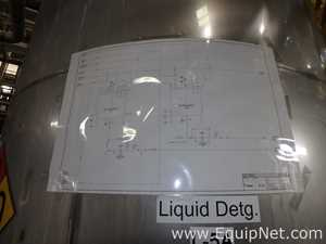Sure Flow Inc. BF15089-0 Tanque De Almacenamiento De Acero Inoxidable Con Capacidad De 15000 Galones