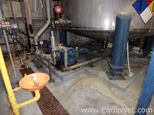 Tanque aço inox Stainless Fabrication Inc. 15000 Gallon Mix Tank.  15000 Galão