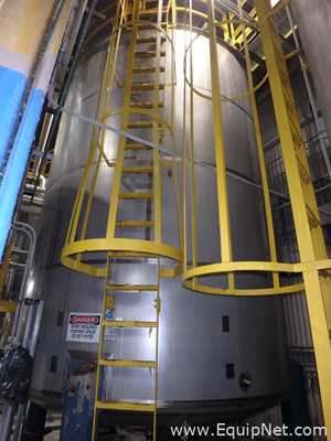 Tanque aço inox Stainless Fabrication Inc. 15000 Gallon Mix Tank.  15000 Galão