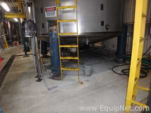 Tanque aço inox Stainless Fabrication Inc. 15000 Gallon Mix Tank.  15000 Galão