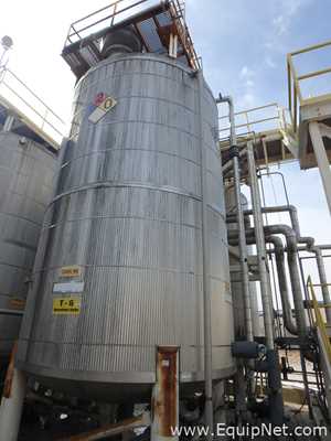 SFI Stainless Fabrication Inc. 15000 Gallon Storage Tank With Pump