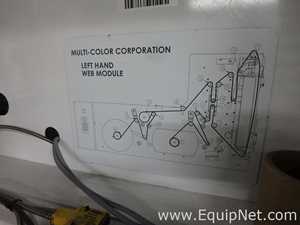 Multi-Color Corp. Flexline Front Back Heat Transfer Labelling Machine